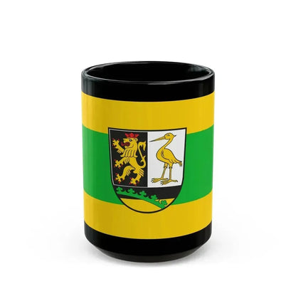 Flag of Greiz Germany - Black Coffee Mug 15oz - Go Mug Yourself