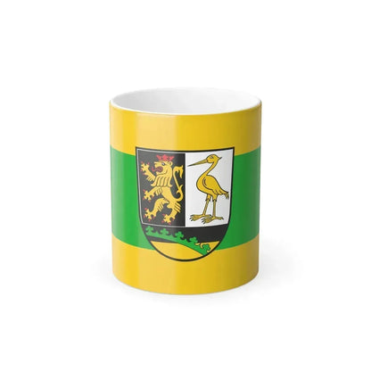 Flag of Greiz Germany - Color Changing Coffee Mug 11oz - Go Mug Yourself