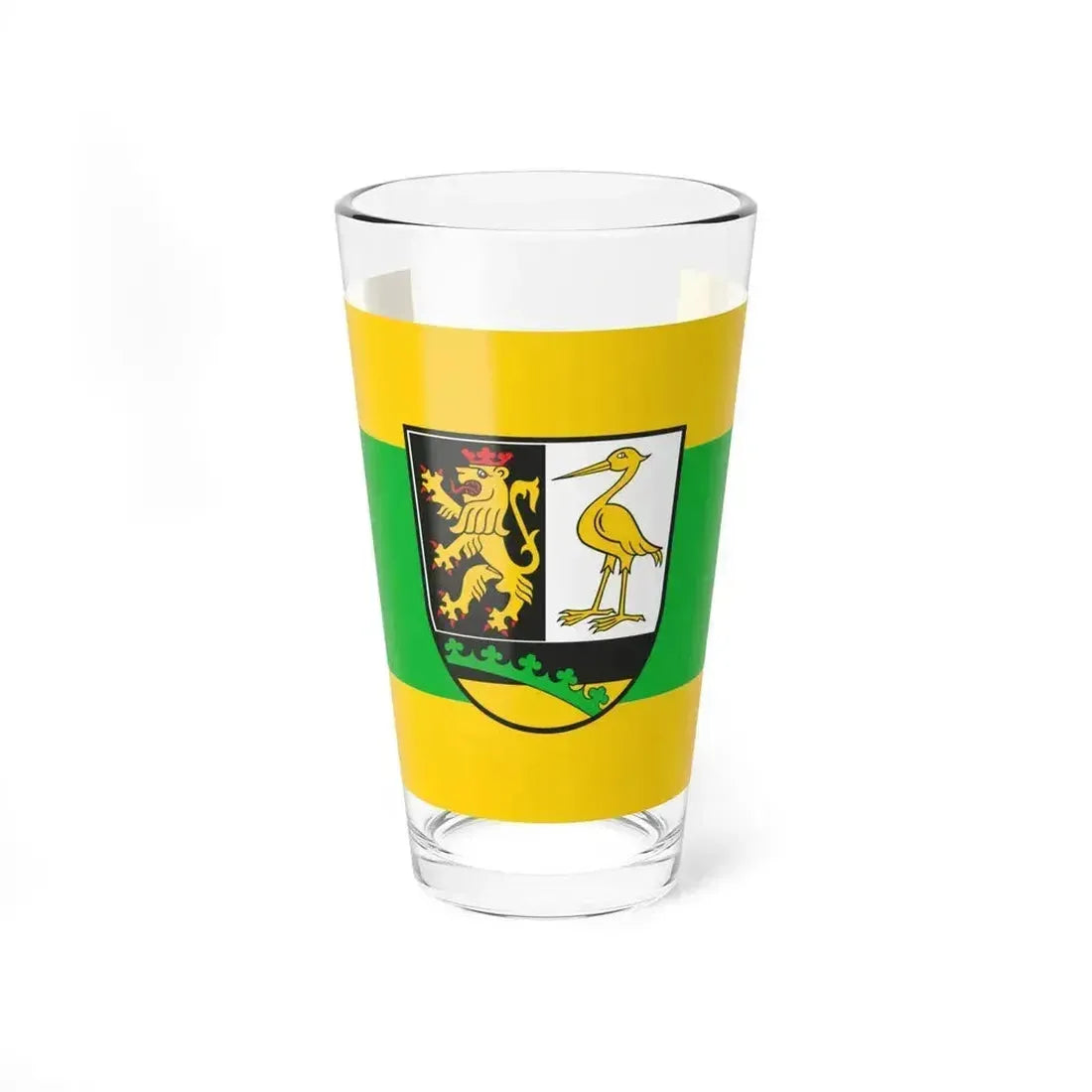 Flag of Greiz Germany - Pint Glass 16oz 16oz - Go Mug Yourself