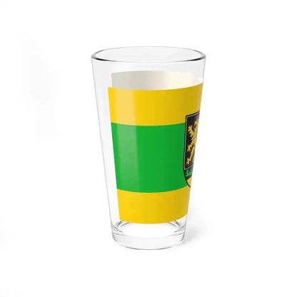 Flag of Greiz Germany - Pint Glass 16oz - Go Mug Yourself