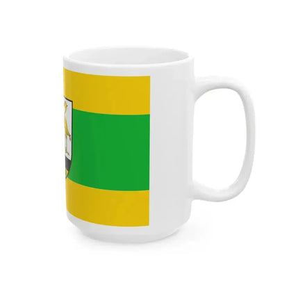 Flag of Greiz Germany - White Coffee Mug - Go Mug Yourself