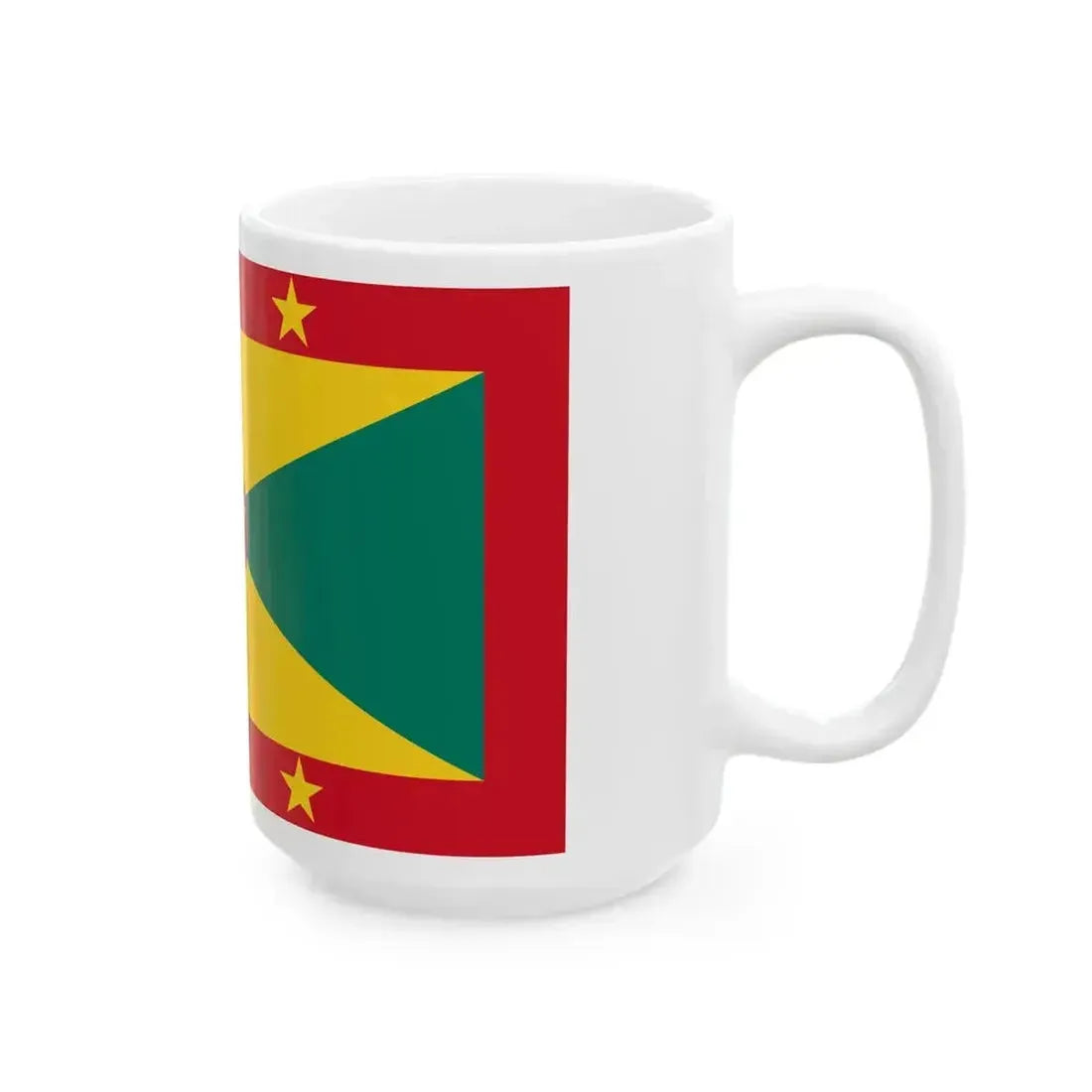 Flag of Grenada (Grenada) White Coffee Mug - Go Mug Yourself