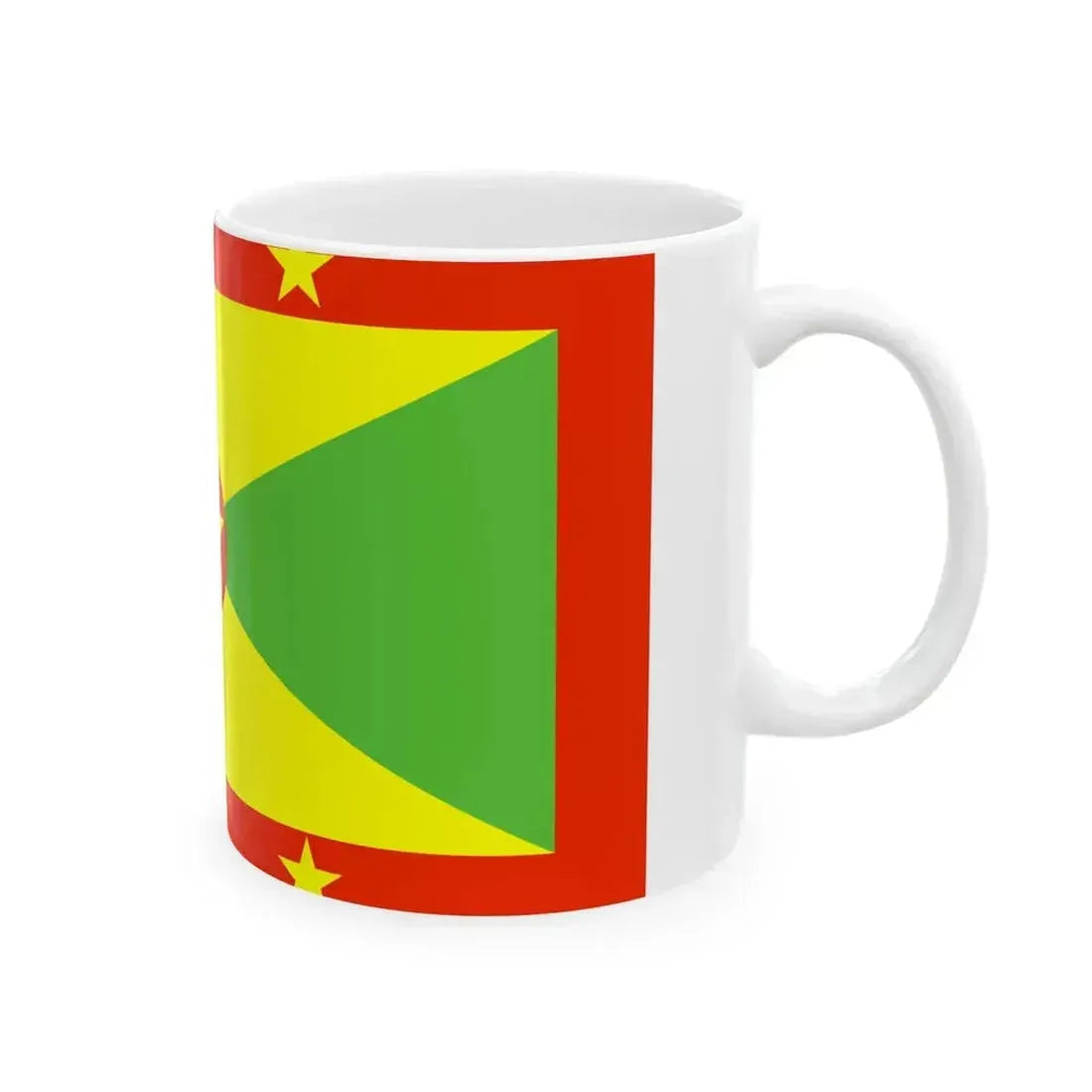 Flag of Grenada WFB 2000 (Grenada) White Coffee Mug - Go Mug Yourself