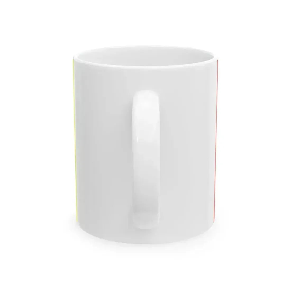 Flag of Grenoble (France) White Coffee Mug - Go Mug Yourself