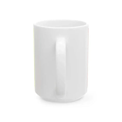 Flag of Grenoble (France) White Coffee Mug - Go Mug Yourself