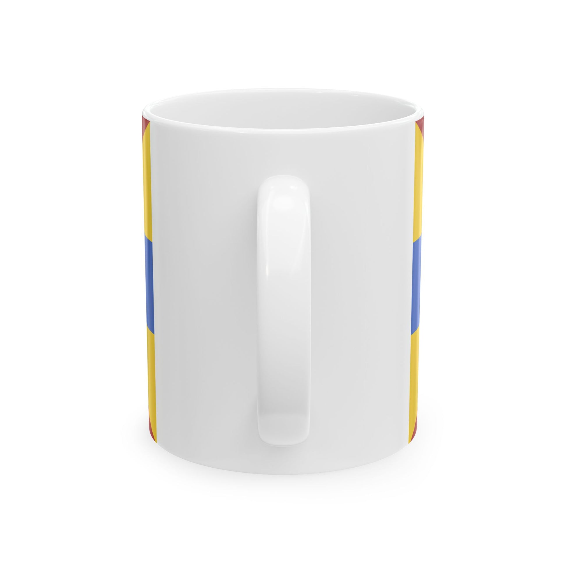 Flag of Grimbergen (Belgium) White Coffee Mug-Go Mug Yourself