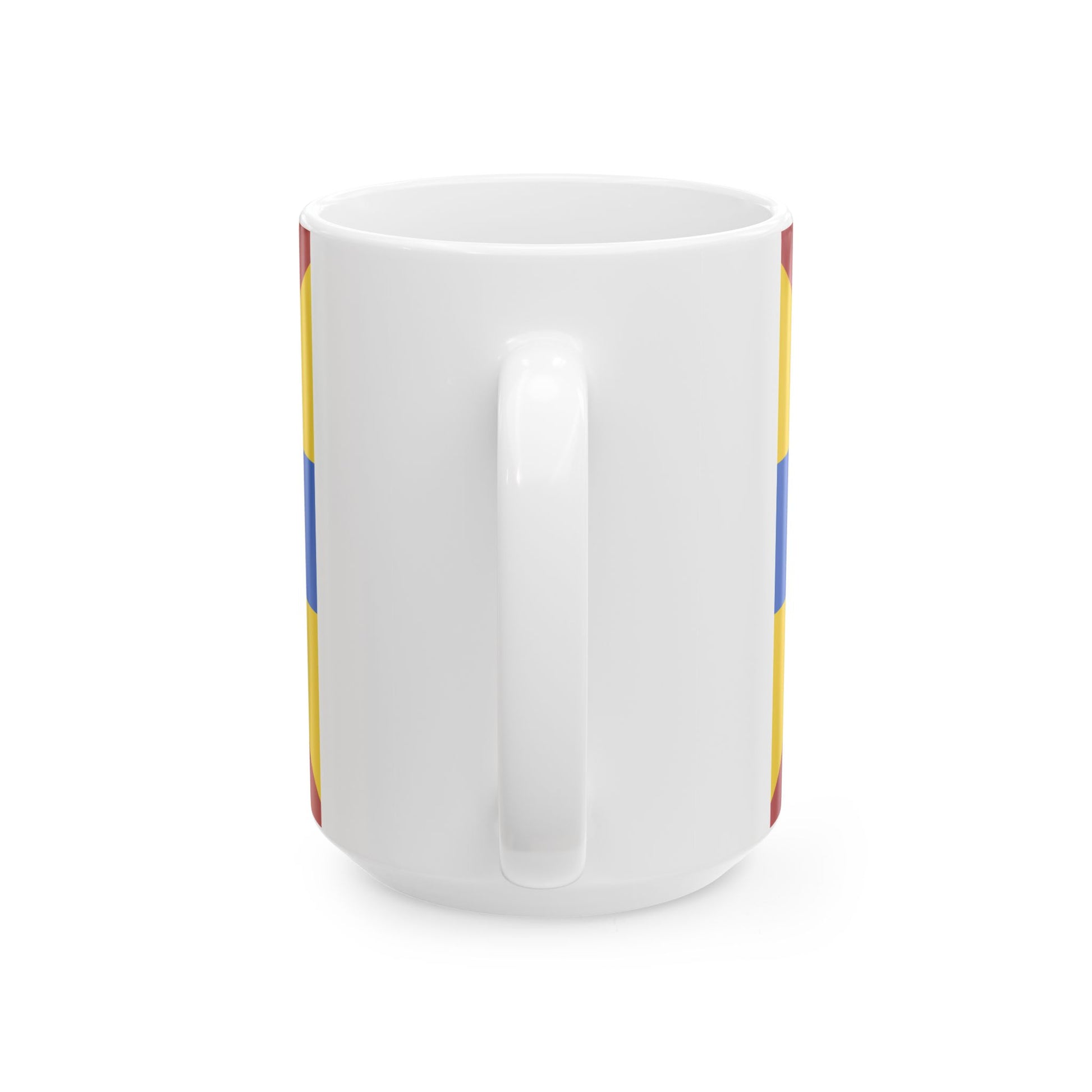 Flag of Grimbergen (Belgium) White Coffee Mug-Go Mug Yourself