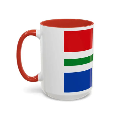 Flag of Groningen Netherlands - Accent Coffee Mug - Go Mug Yourself