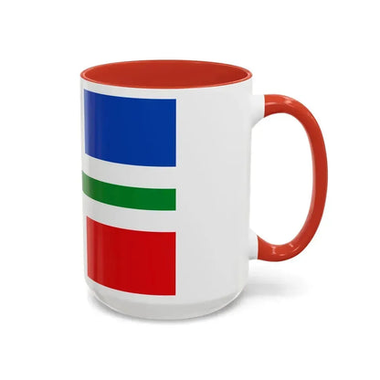 Flag of Groningen Netherlands - Accent Coffee Mug - Go Mug Yourself