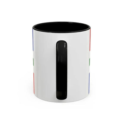 Flag of Groningen Netherlands - Accent Coffee Mug - Go Mug Yourself