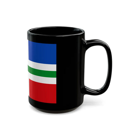 Flag of Groningen Netherlands - Black Coffee Mug-Go Mug Yourself