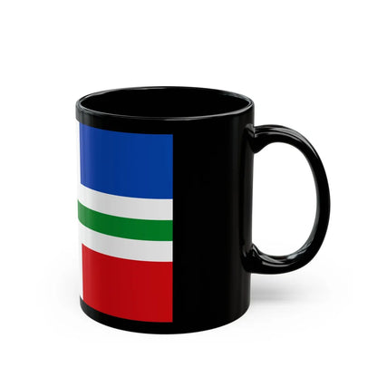 Flag of Groningen Netherlands - Black Coffee Mug-Go Mug Yourself