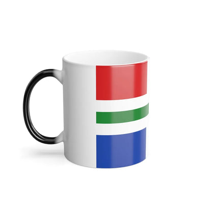 Flag of Groningen Netherlands - Color Changing Coffee Mug-Go Mug Yourself