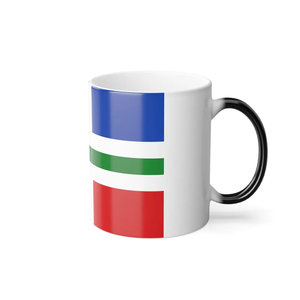 Flag of Groningen Netherlands - Color Changing Coffee Mug-Go Mug Yourself