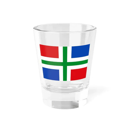 Flag of Groningen Netherlands - Shot Glass 1.5oz 1.5oz - Go Mug Yourself