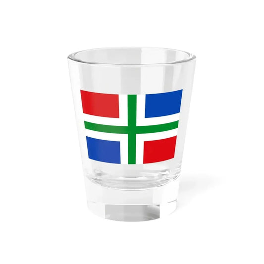 Flag of Groningen Netherlands - Shot Glass 1.5oz 1.5oz - Go Mug Yourself