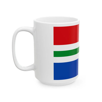 Flag of Groningen Netherlands - White Coffee Mug-Go Mug Yourself