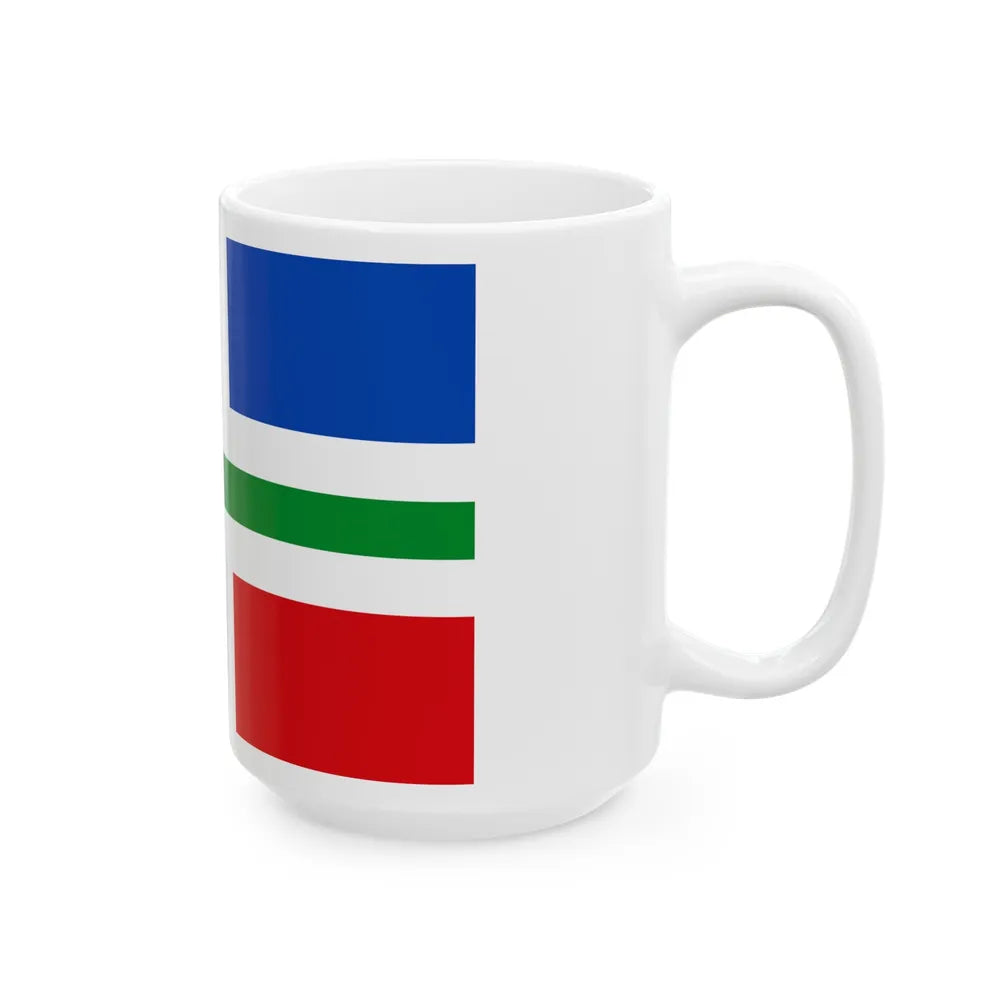 Flag of Groningen Netherlands - White Coffee Mug-Go Mug Yourself