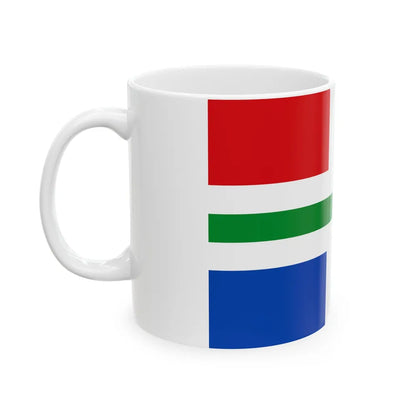 Flag of Groningen Netherlands - White Coffee Mug-Go Mug Yourself