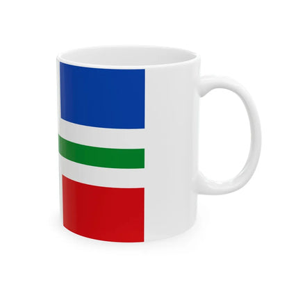 Flag of Groningen Netherlands - White Coffee Mug-Go Mug Yourself