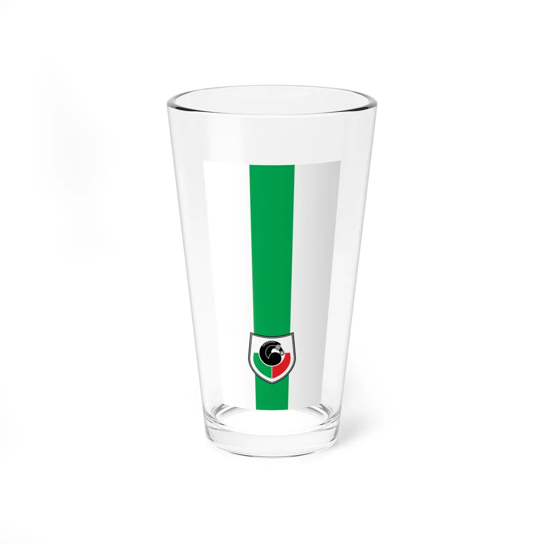 Flag of Grosuplje vertical (Slovenia) Pint Glass 16oz 16oz - Go Mug Yourself