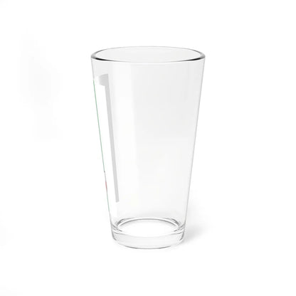 Flag of Grosuplje vertical (Slovenia) Pint Glass 16oz - Go Mug Yourself