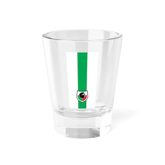 Flag of Grosuplje vertical (Slovenia) Shot Glass 1.5oz 1.5oz - Go Mug Yourself
