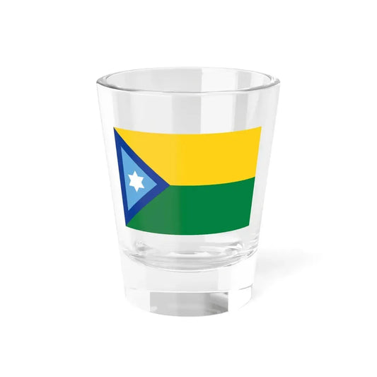 Flag of Guachapala (Ecuador) Shot Glass 1.5oz 1.5oz - Go Mug Yourself
