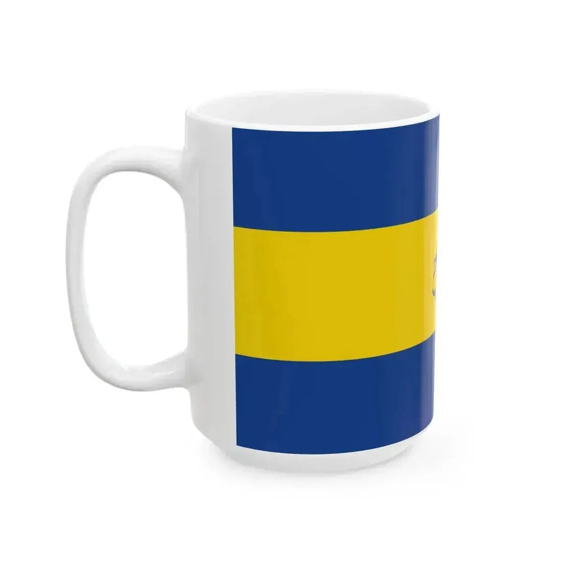 Flag of Guadalajara MX (Mexico) White Coffee Mug - Go Mug Yourself