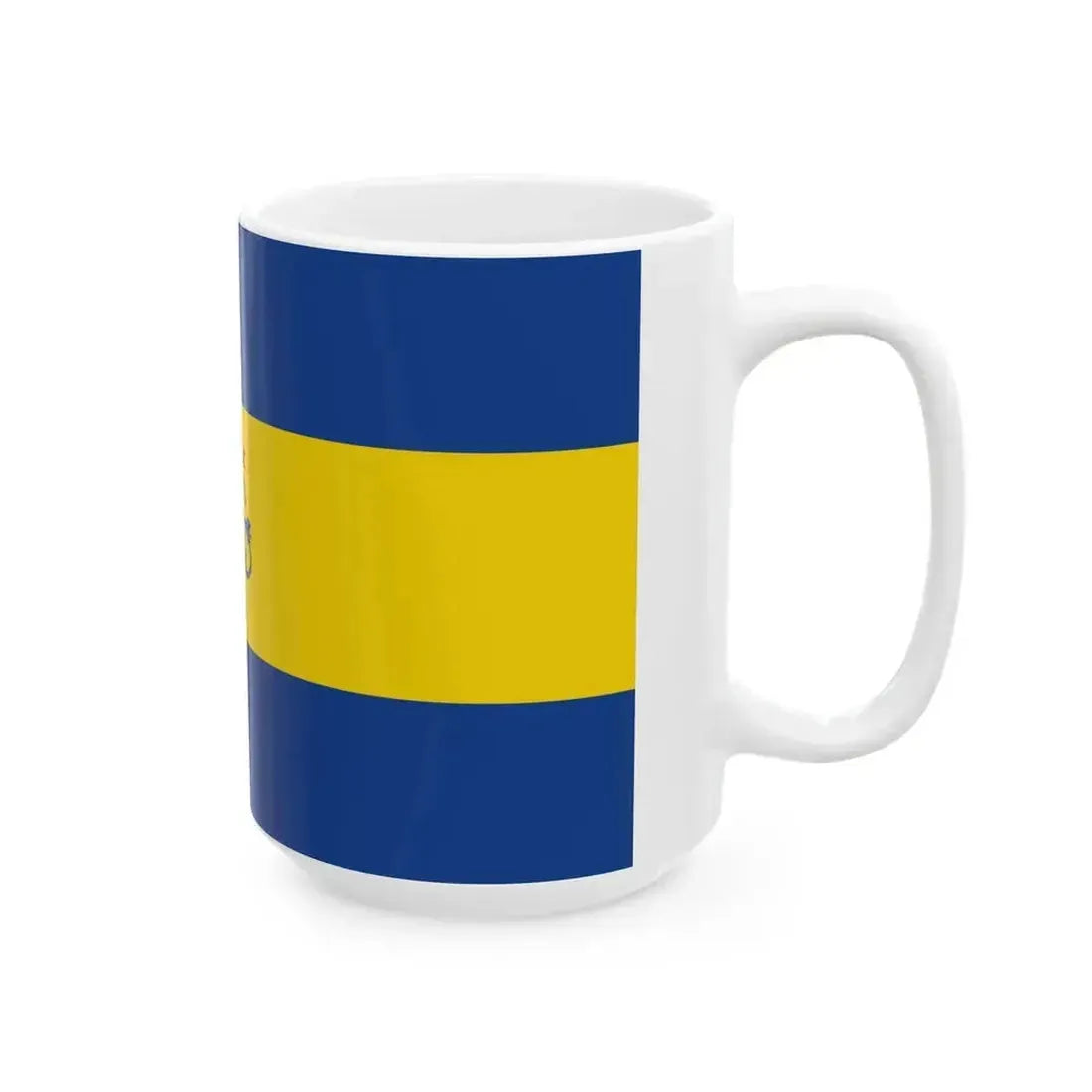 Flag of Guadalajara MX (Mexico) White Coffee Mug - Go Mug Yourself