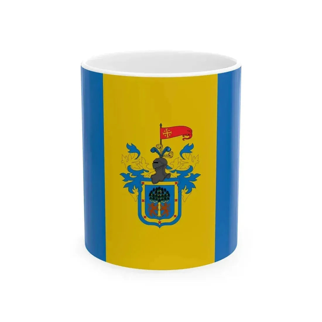 Flag of GuadalajaraMexico (Mexico) White Coffee Mug 11oz - Go Mug Yourself