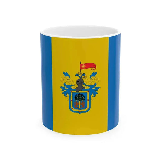 Flag of GuadalajaraMexico (Mexico) White Coffee Mug 11oz - Go Mug Yourself