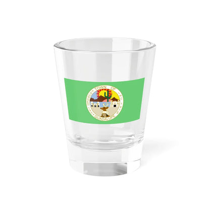 Flag of Guadalupe Arizona (United States) Shot Glass 1.5oz 1.5oz - Go Mug Yourself