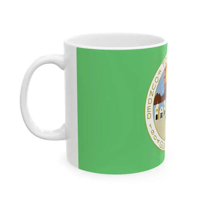 Flag of Guadalupe Arizona (United States) White Coffee Mug - Go Mug Yourself
