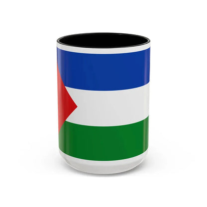 Flag of Guanacaste Province Costa Rica - Accent Coffee Mug 15oz Black - Go Mug Yourself