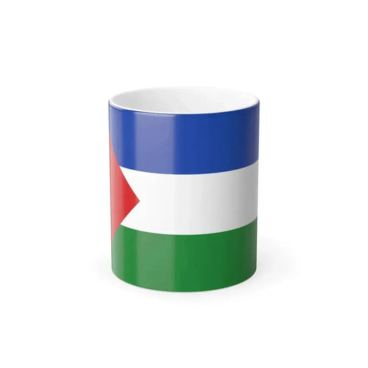 Flag of Guanacaste Province Costa Rica - Color Changing Coffee Mug 11oz - Go Mug Yourself