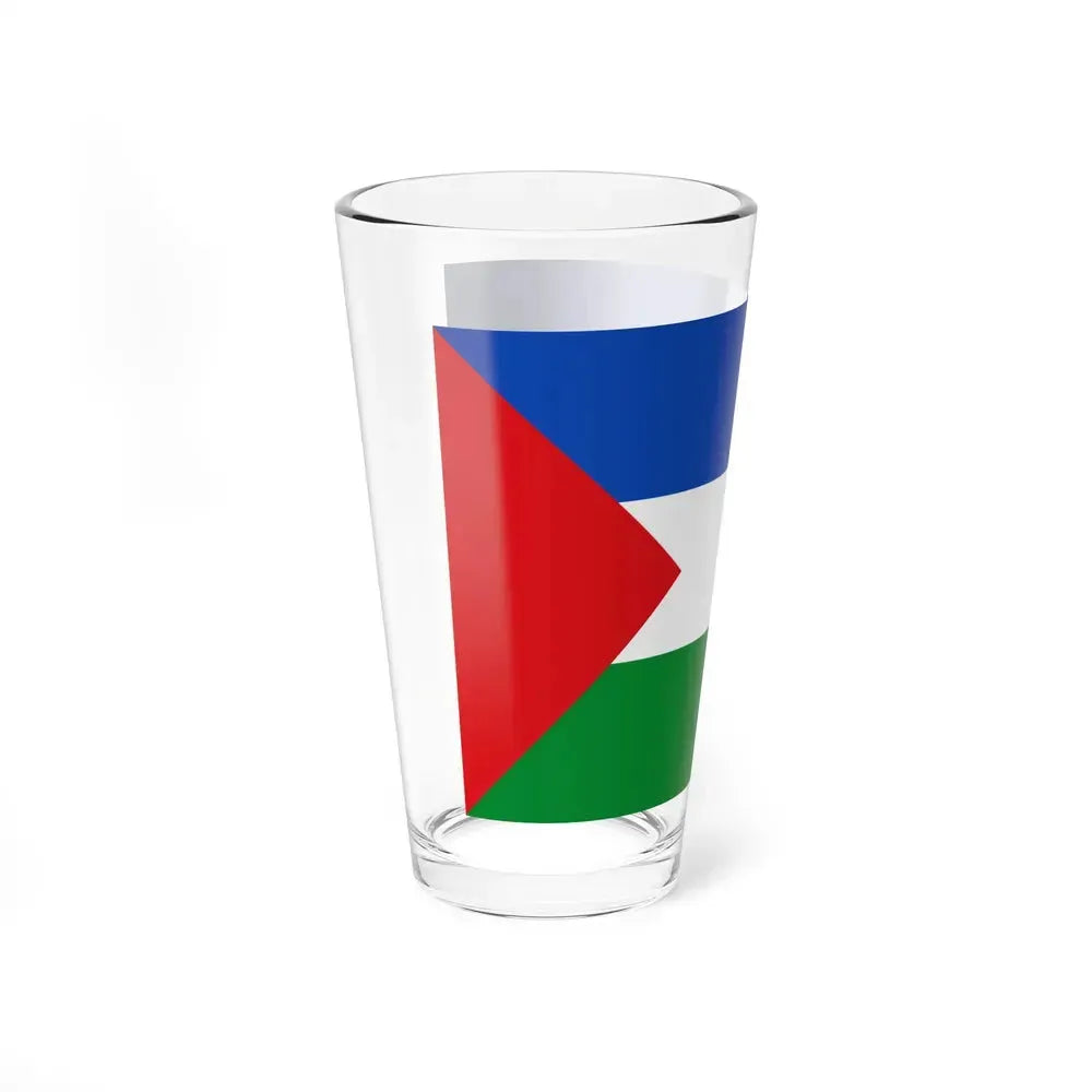 Flag of Guanacaste Province Costa Rica - Pint Glass 16oz - Go Mug Yourself