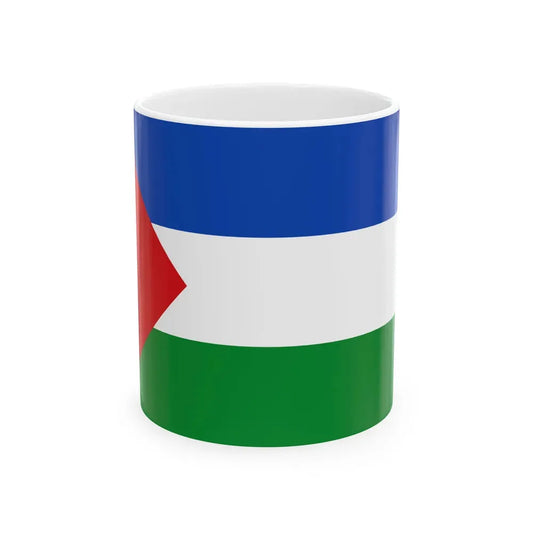 Flag of Guanacaste Province Costa Rica - White Coffee Mug 11oz - Go Mug Yourself