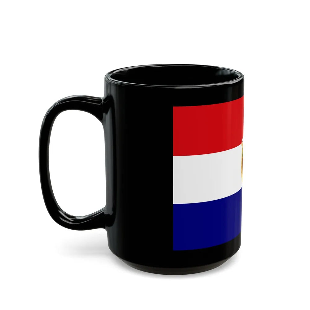 Flag of Guaranda Ecuador - Black Coffee Mug-Go Mug Yourself