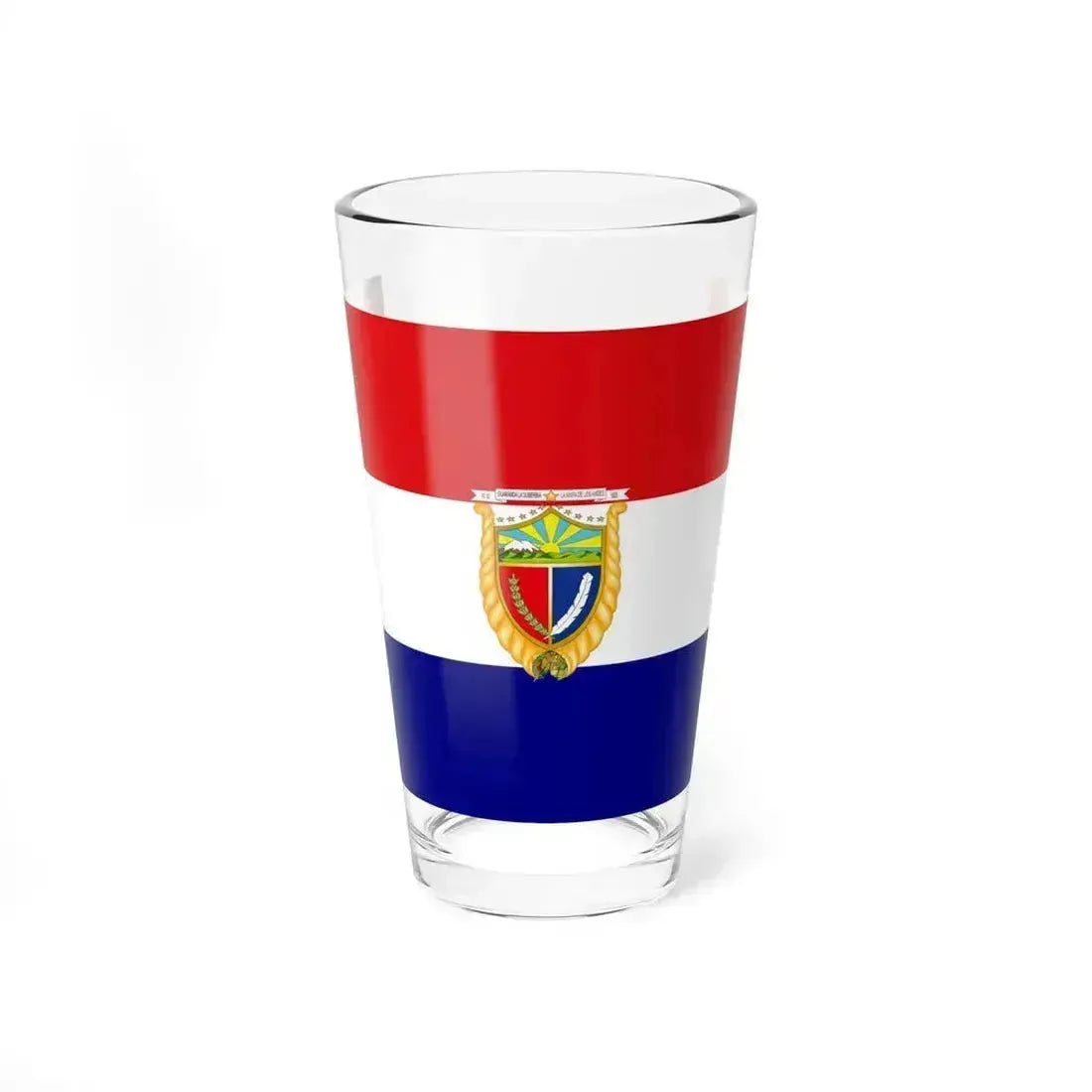 Flag of Guaranda Ecuador - Pint Glass 16oz 16oz - Go Mug Yourself