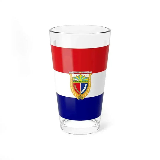 Flag of Guaranda (Ecuador) Pint Glass 16oz 16oz - Go Mug Yourself