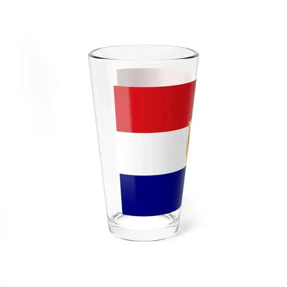 Flag of Guaranda (Ecuador) Pint Glass 16oz - Go Mug Yourself