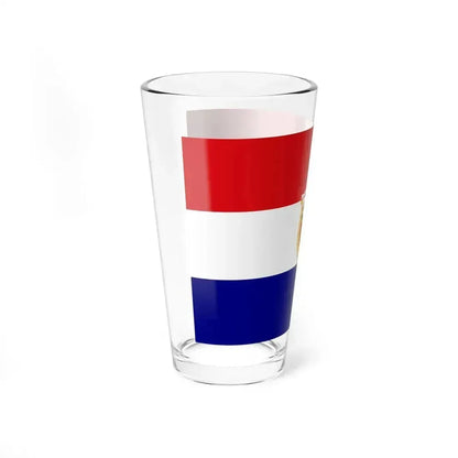 Flag of Guaranda Ecuador - Pint Glass 16oz - Go Mug Yourself