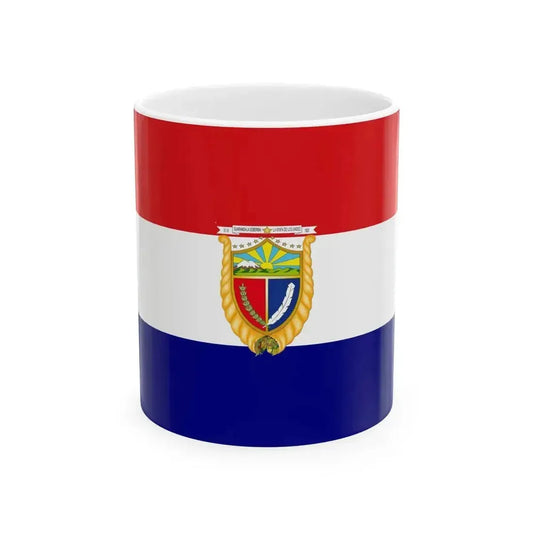 Flag of Guaranda (Ecuador) White Coffee Mug 11oz - Go Mug Yourself