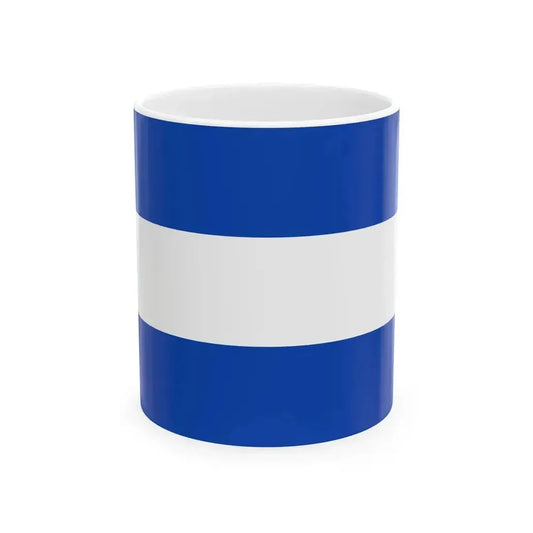 Flag of Guatemala 1825-1838 (Guatemala) White Coffee Mug 11oz - Go Mug Yourself