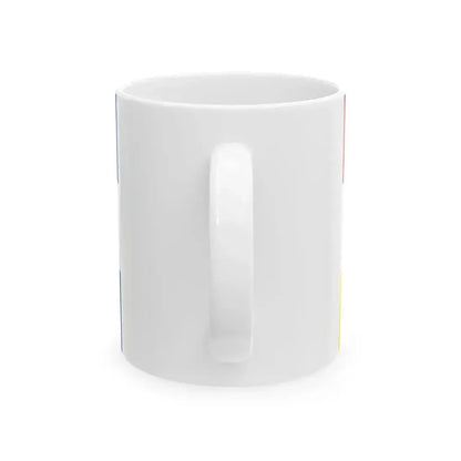 Flag of Guatemala 1851-1858 (Guatemala) White Coffee Mug - Go Mug Yourself