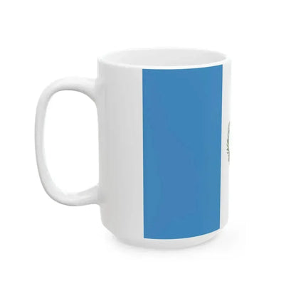 Flag of Guatemala 3-2 (Guatemala) White Coffee Mug - Go Mug Yourself