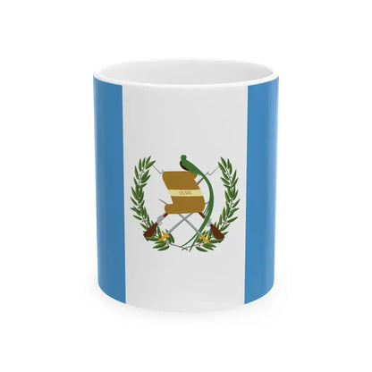 Flag of Guatemala variant (Guatemala) White Coffee Mug 11oz - Go Mug Yourself