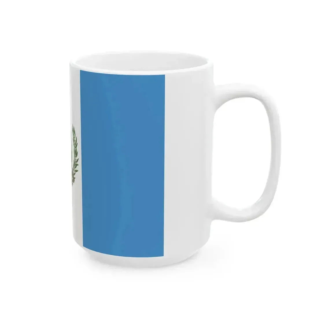 Flag of Guatemala variant (Guatemala) White Coffee Mug - Go Mug Yourself