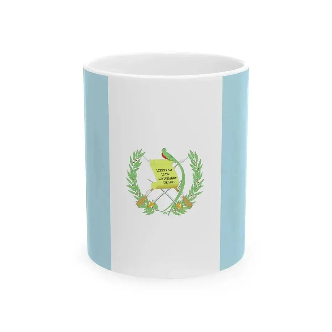 Flag of Guatemala WFB 2000 (Guatemala) White Coffee Mug 11oz - Go Mug Yourself